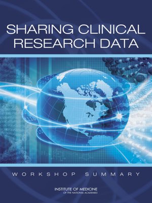 cover image of Sharing Clinical Research Data